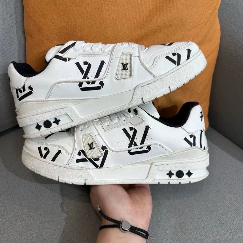 Louis Vuitton Louis Vuitton LV Trainer Sneakers - dmc Size US 8 / EU 41 - 6 Thumbnail