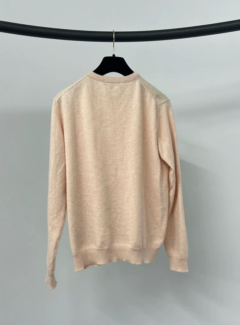Loro Piana Loro Piana Pink Logo Cashmere Sweater - dmc Size US L / EU 52-54 / 3 - 3 Thumbnail