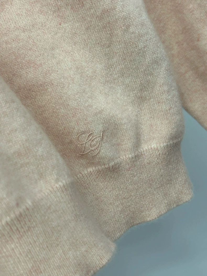 Loro Piana Loro Piana Pink Logo Cashmere Sweater - dmc Size US L / EU 52-54 / 3 - 5 Thumbnail