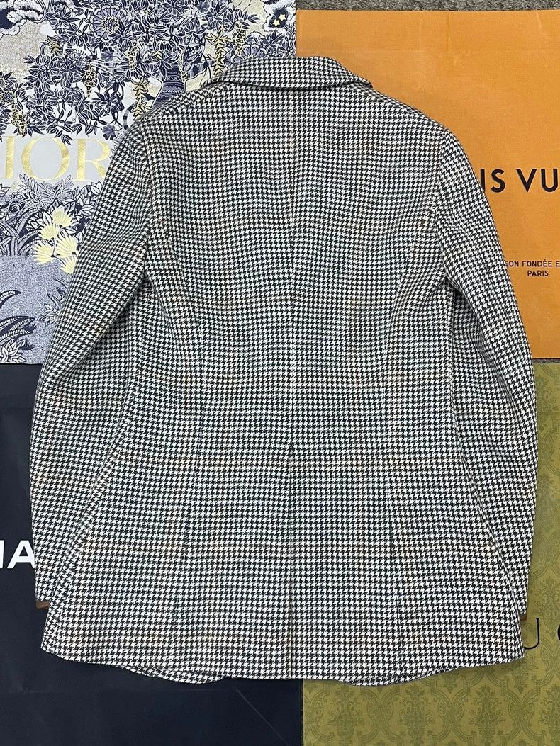 Loro Piana Houndstooth Wool Blazer - dmc