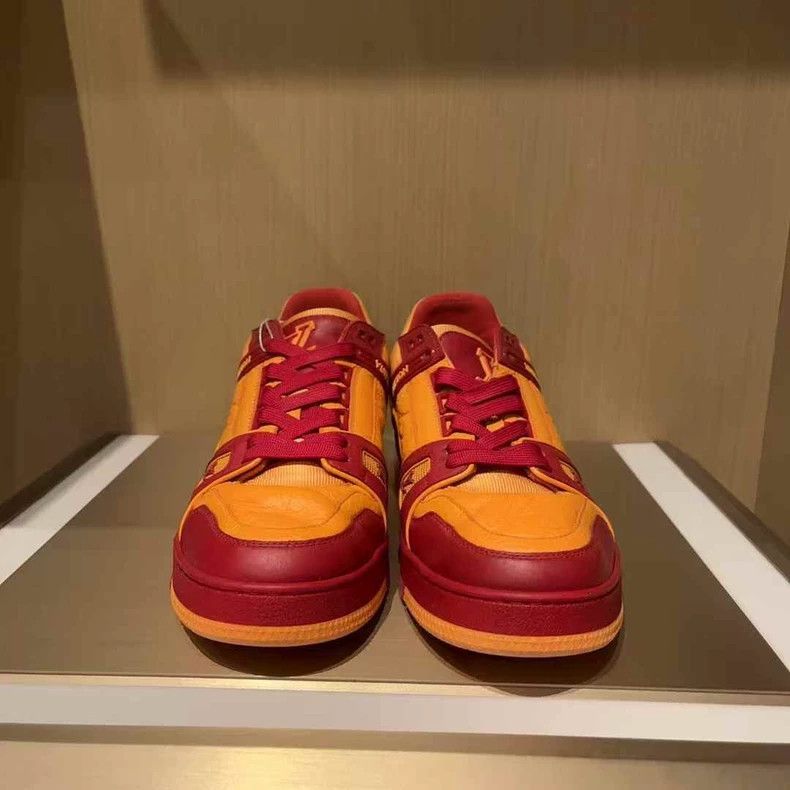 Louis Vuitton Louis Vuitton LV Trainer Sneakers - dmc Size US 9.5 / EU 42-43 - 2 Thumbnail