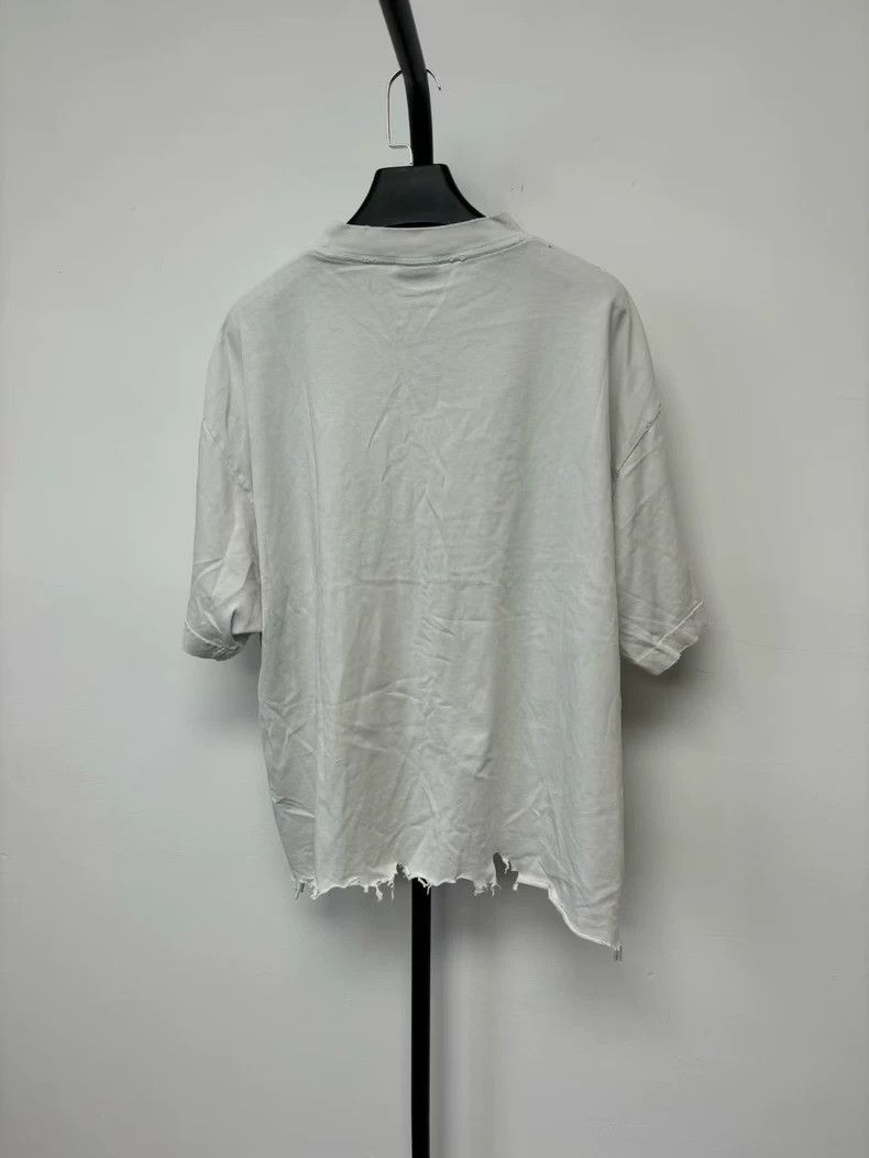 Balenciaga Balenciaga 25SS Distressed Patch Short Sleeve - dmc Size US M / EU 48-50 / 2 - 2 Thumbnail