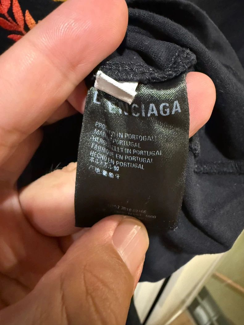Balenciaga Balenciaga Rainbow Wheat Embroidery Tee - dmc Size US M / EU 48-50 / 2 - 6 Thumbnail