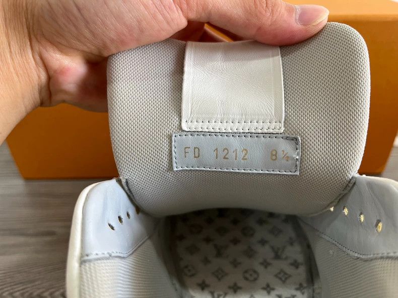 Louis Vuitton Louis Vuitton Trainer White Cement Sneakers - dmc Size US 8.5 / EU 41-42 - 8 Thumbnail