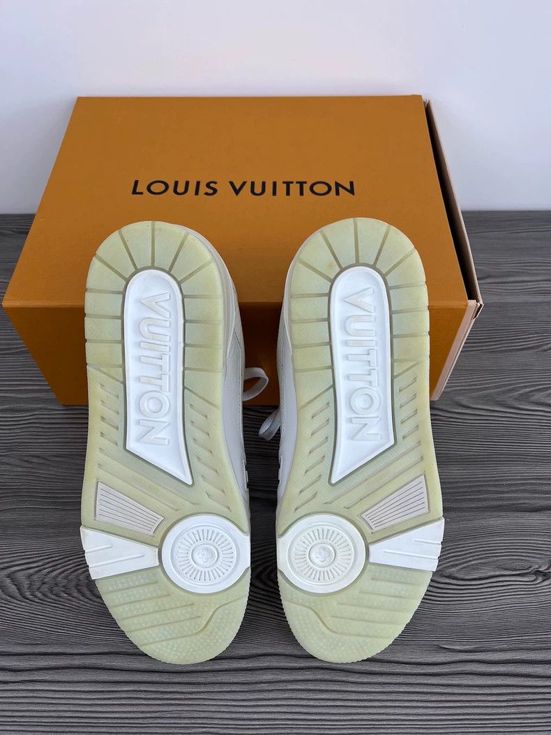 Louis Vuitton Louis Vuitton Trainer White Cement Sneakers - dmc Size US 8.5 / EU 41-42 - 6 Thumbnail