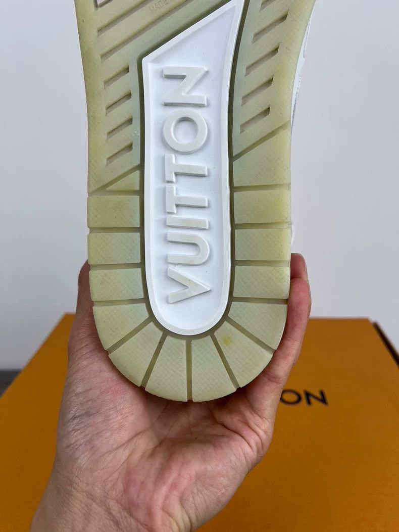 Louis Vuitton Louis Vuitton Trainer White Cement Sneakers - dmc Size US 8.5 / EU 41-42 - 7 Thumbnail
