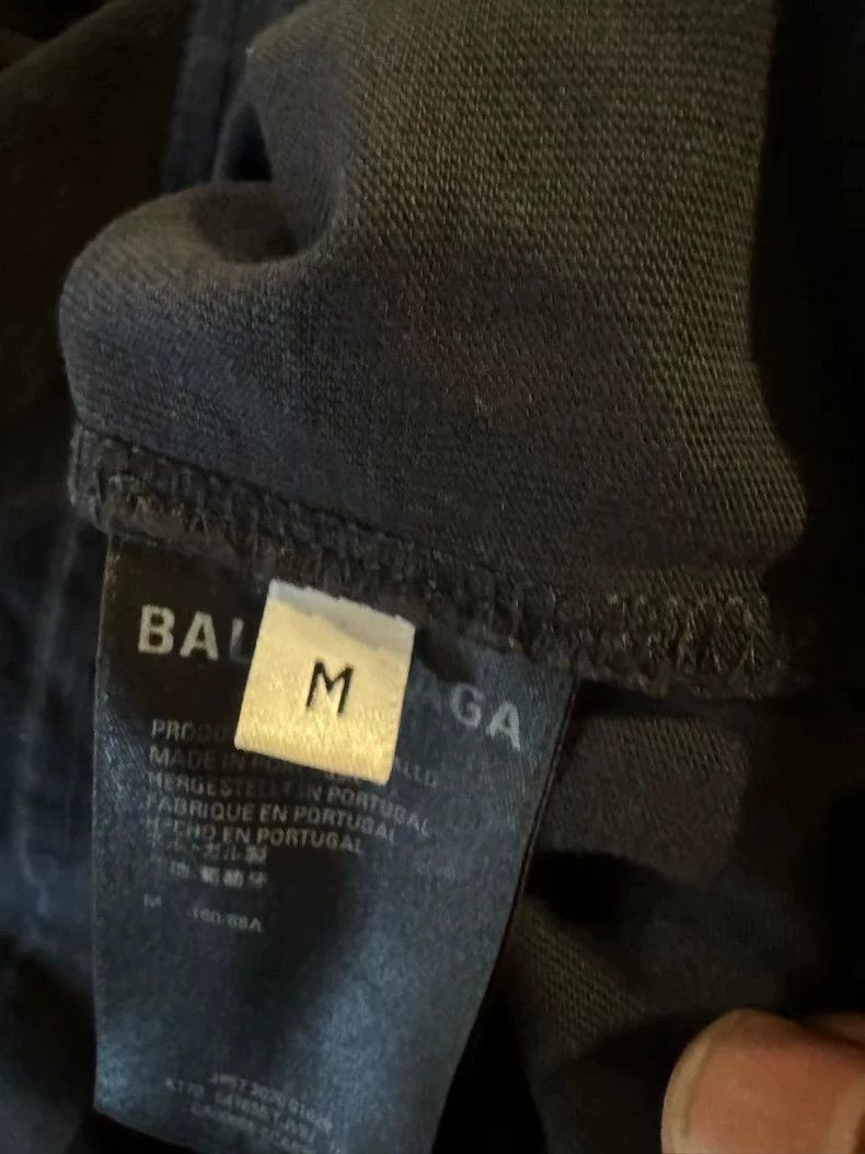 Balenciaga Balenciaga Black Logo Print Short Sleeve T-shirt - dmc Size US M / EU 48-50 / 2 - 4 Thumbnail