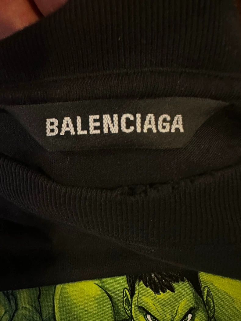 Balenciaga Balenciaga Marvel Hulk Distressed Layered Top - dmc Size US XS / EU 42 / 0 - 4 Thumbnail