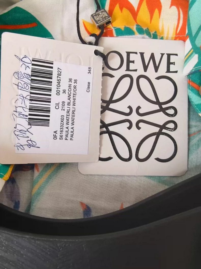 Loewe Loewe Floral Print Long Sleeve Shirt - dmc Size US M / EU 48-50 / 2 - 6 Thumbnail