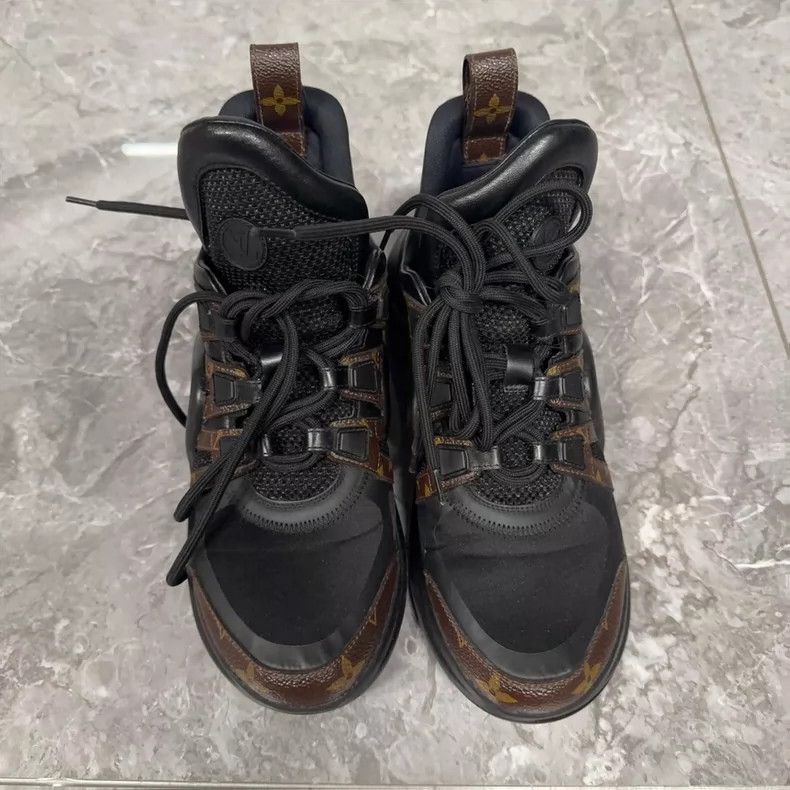 Louis Vuitton Louis Vuitton High-Top Dad Sneakers - dmc Size US 8.5 / EU 41-42 - 2 Thumbnail