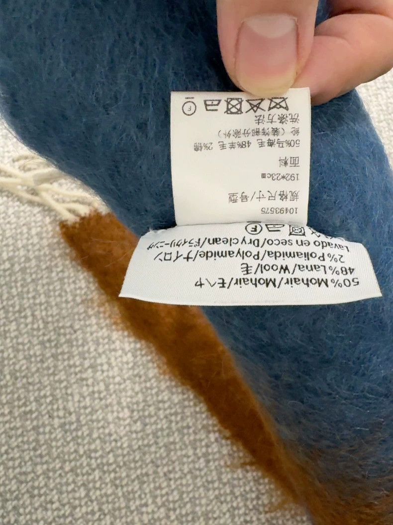 Loewe Loewe Mohair Scarf - dmc Size ONE SIZE - 4 Thumbnail