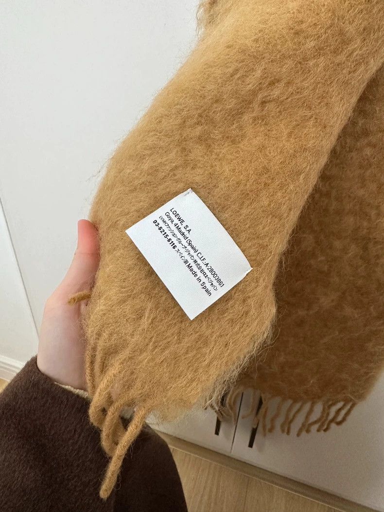 Loewe Loewe Mohair Scarf - dmc Size ONE SIZE - 4 Thumbnail