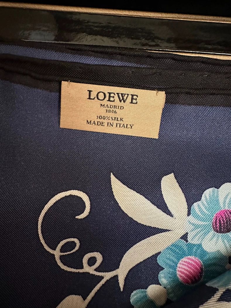 Loewe Loewe Silk Scarf - dmc Size ONE SIZE - 3 Thumbnail