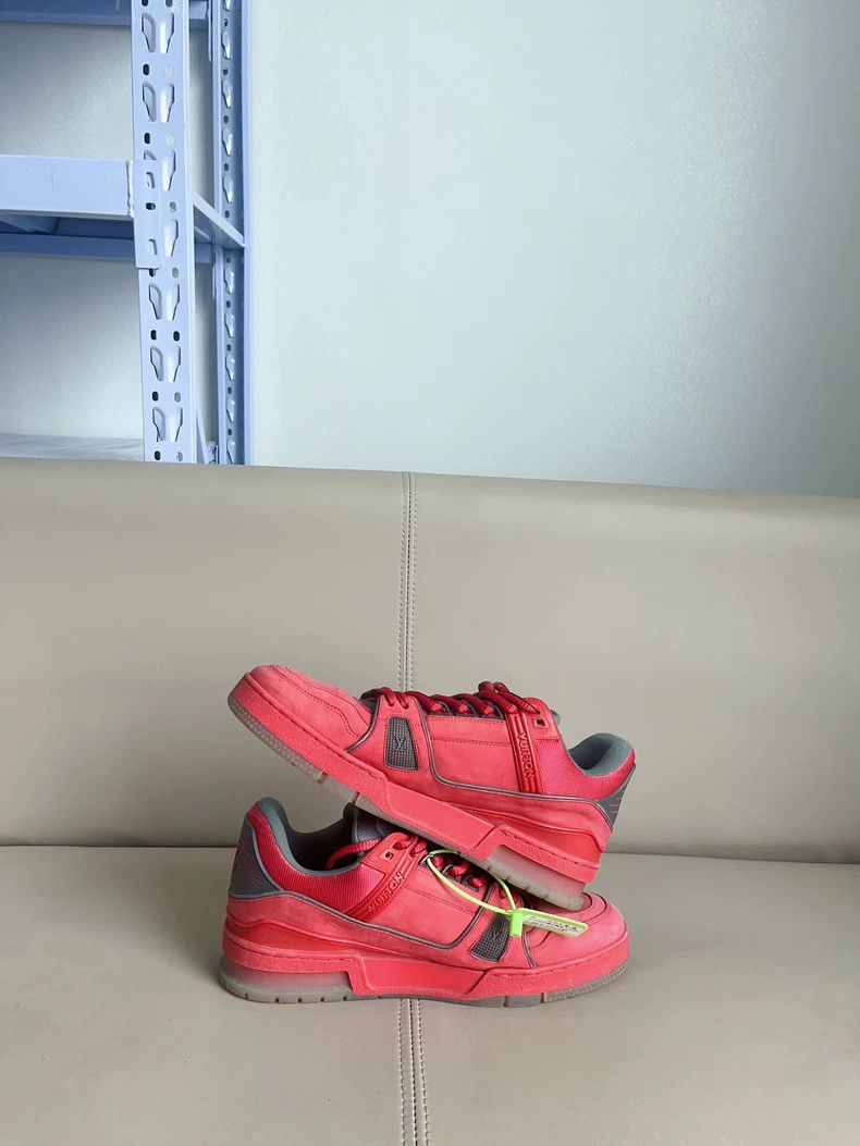 Louis Vuitton Louis Vuitton LV Trainer Sneakers - dmc Size US 10.5 / EU 43-44 - 2 Thumbnail
