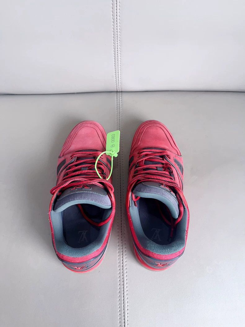 Louis Vuitton Louis Vuitton LV Trainer Sneakers - dmc Size US 10.5 / EU 43-44 - 4 Thumbnail