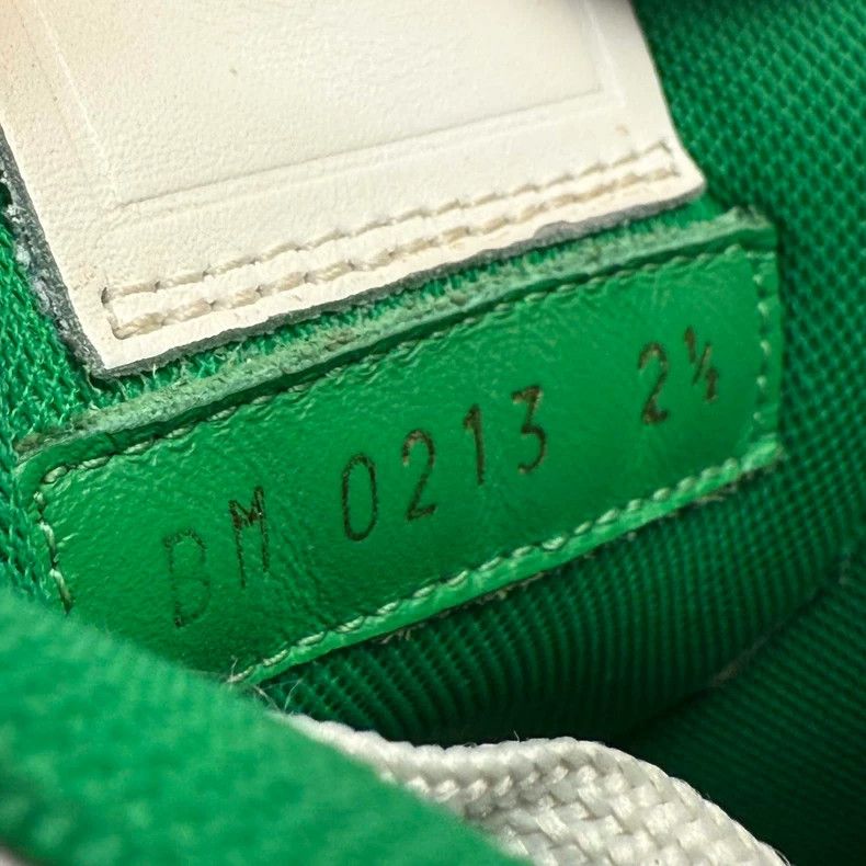 Louis Vuitton Louis Vuitton LV Trainer White Green Sneakers - dmc Size US 5.5 / EU 38 - 8 Thumbnail