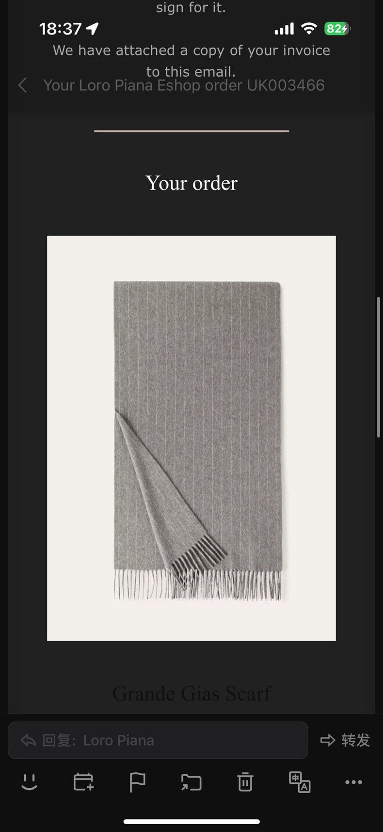 Loro Piana Loro Piana Wool Cashmere Scarf - dmc Size ONE SIZE - 2 Thumbnail