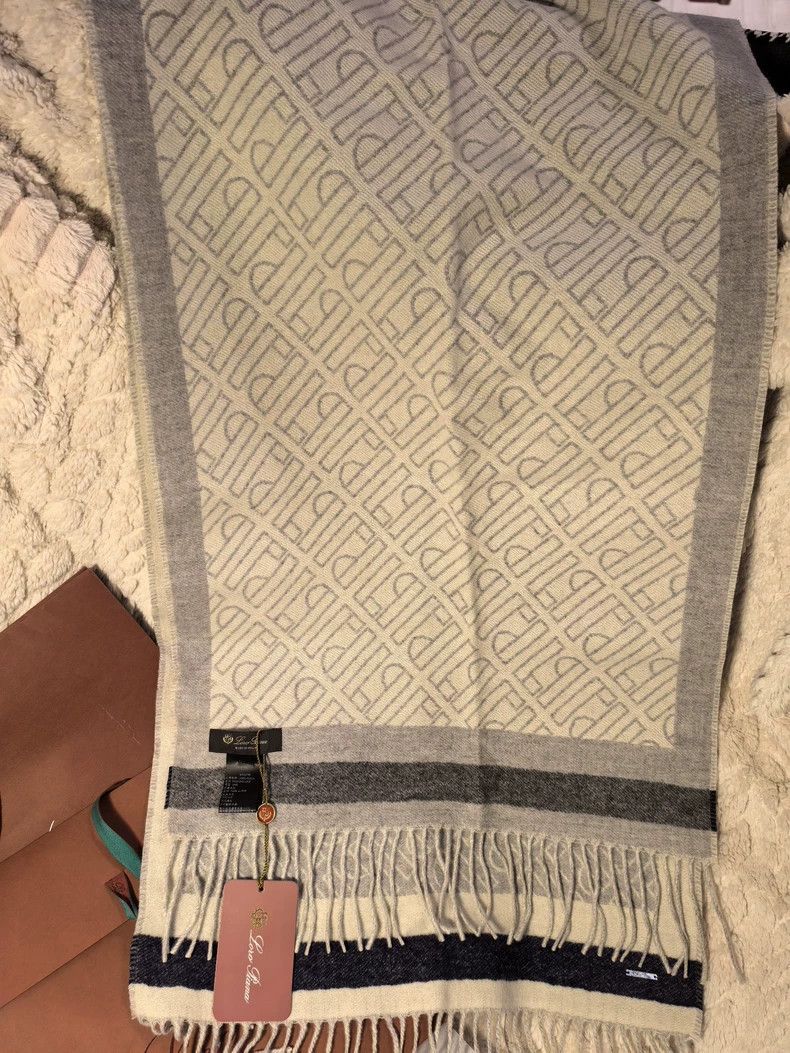 Loro Piana Loro Piana Men's Cashmere Scarf with Fringe - dmc Size ONE SIZE - 6 Thumbnail