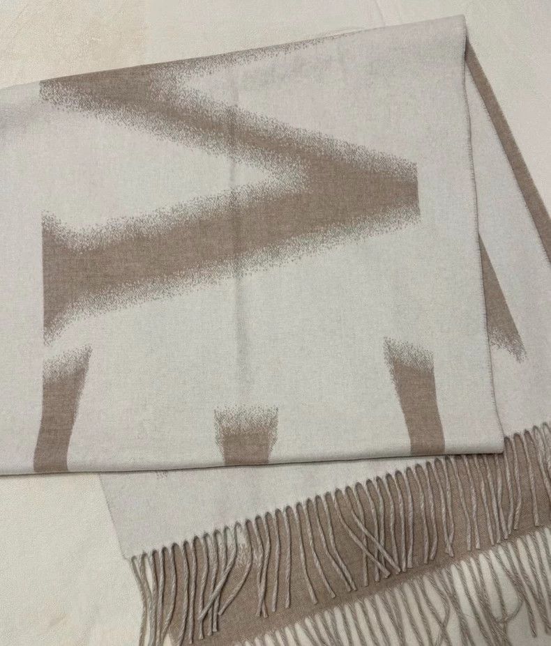 Loewe LOEWE Cashmere Striped Scarf - dmc Size ONE SIZE - 2 Thumbnail