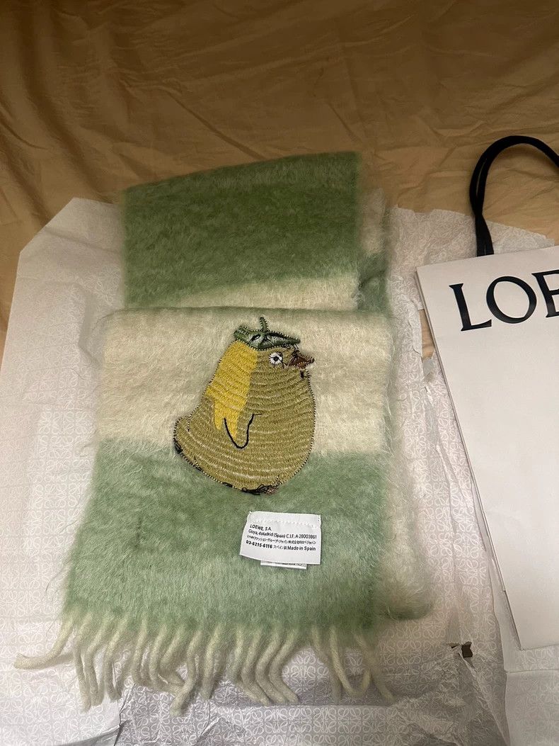 Loewe LOEWE x Ghibli collaborative mohair scarf - dmc Size ONE SIZE - 2 Thumbnail
