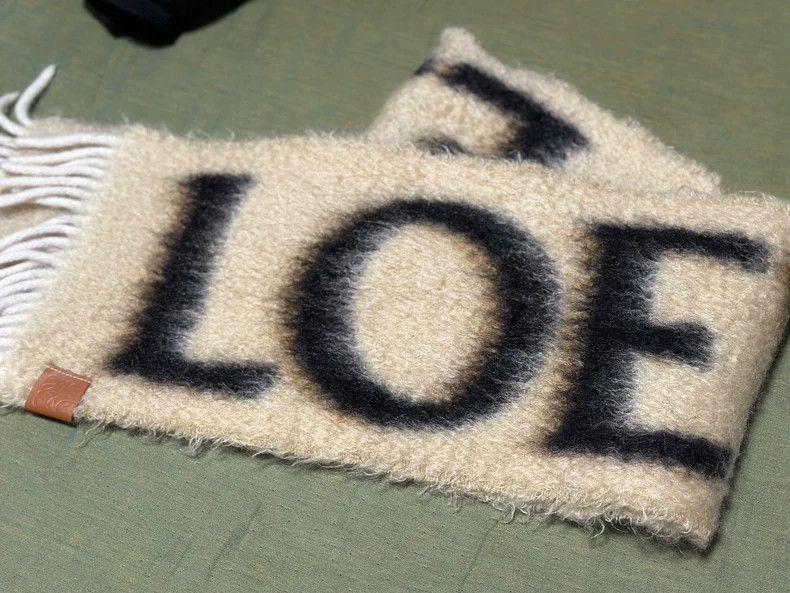 Loewe Loewe Large Logo Scarf - dmc Size ONE SIZE - 2 Thumbnail