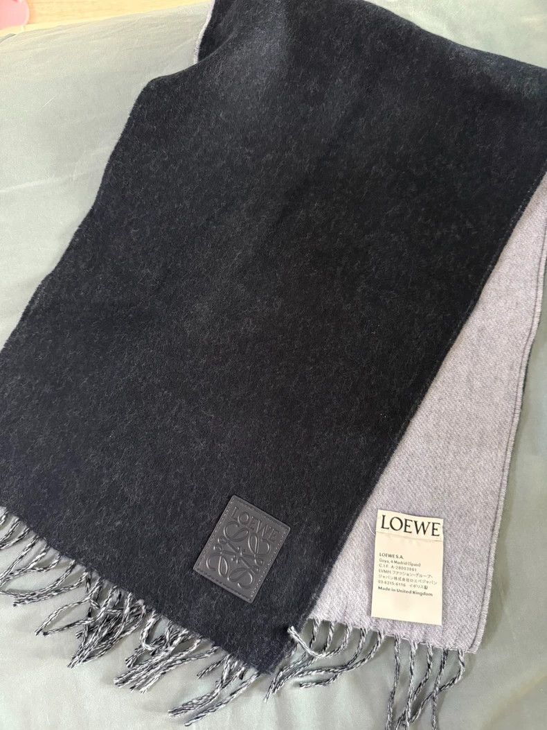 Loewe LOEWE Double-Sided Wool Scarf - dmc Size ONE SIZE - 3 Thumbnail