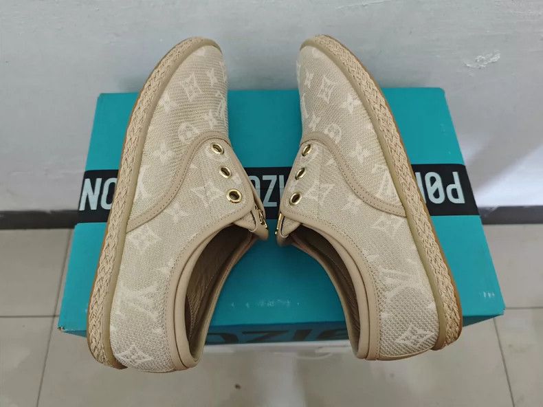 Louis Vuitton LV Low-Top Slip-On Casual Shoes - dmc Size US 6.5 / EU 39-40 - 5 Thumbnail