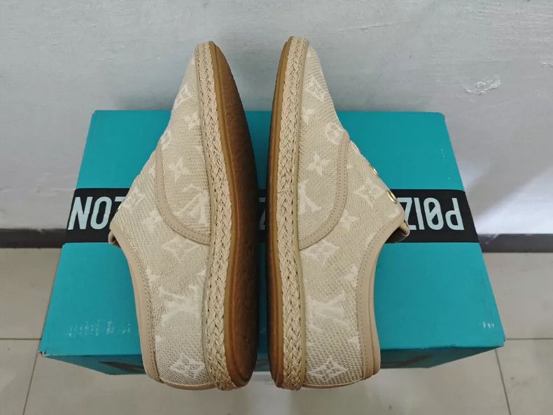 Louis Vuitton LV Low-Top Slip-On Casual Shoes - dmc Size US 6.5 / EU 39-40 - 4 Thumbnail