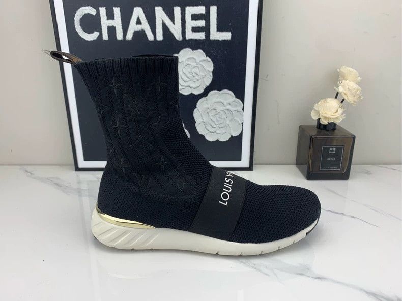 Louis Vuitton Louis Vuitton Aftergame Black Sneakers - dmc Size US 5 / EU 37 - 4 Thumbnail