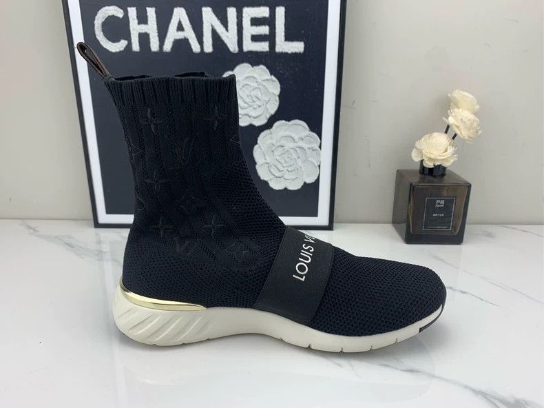 Louis Vuitton Louis Vuitton Aftergame Black Sneakers - dmc Size US 5 / EU 37 - 6 Thumbnail