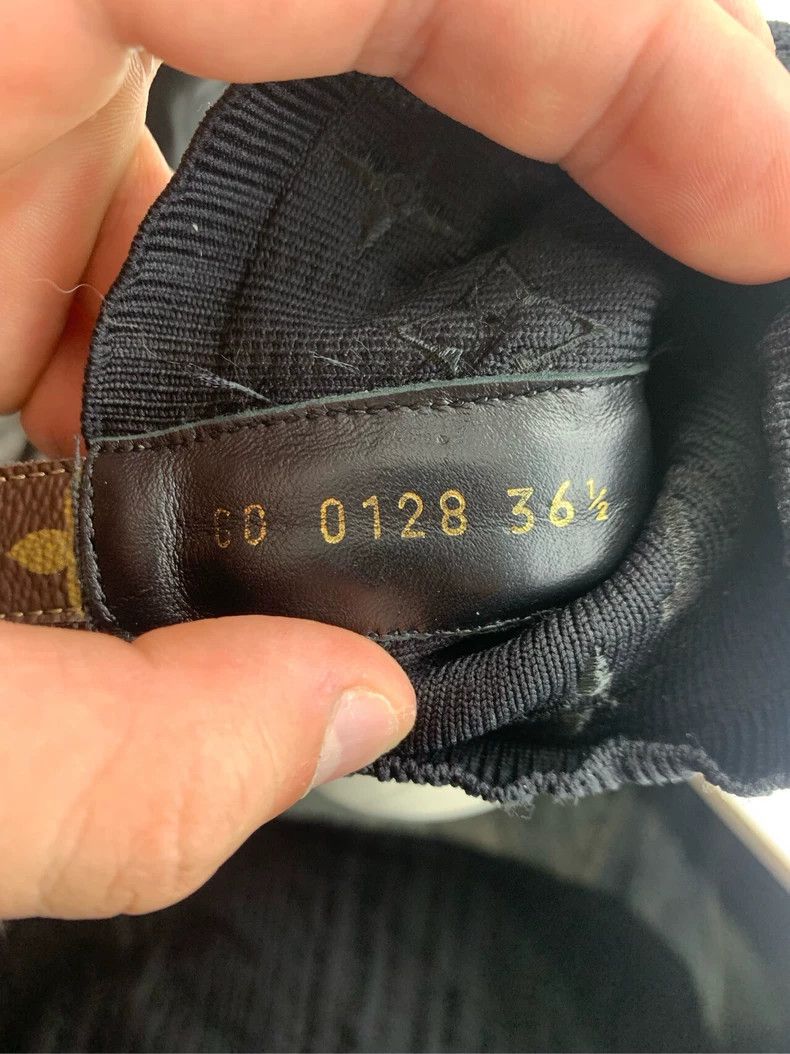 Louis Vuitton Louis Vuitton Aftergame Black Sneakers - dmc Size US 5 / EU 37 - 8 Thumbnail