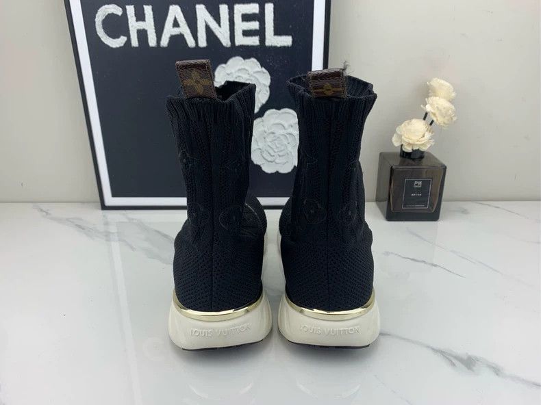 Louis Vuitton Louis Vuitton Aftergame Black Sneakers - dmc Size US 5 / EU 37 - 7 Thumbnail