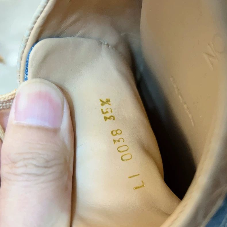 Louis Vuitton Louis Vuitton Denim Monogram Leather Sneakers - dmc Size US 5 / EU 37 - 5 Thumbnail