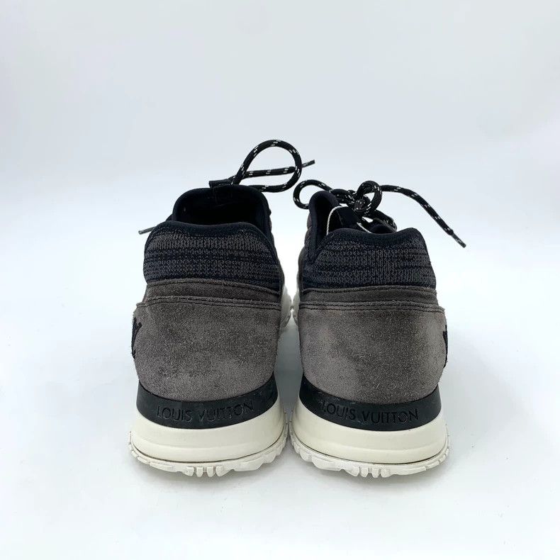 Louis Vuitton Louis Vuitton Black Leather Sneakers - dmc Size US 8.5 / EU 41-42 - 4 Thumbnail