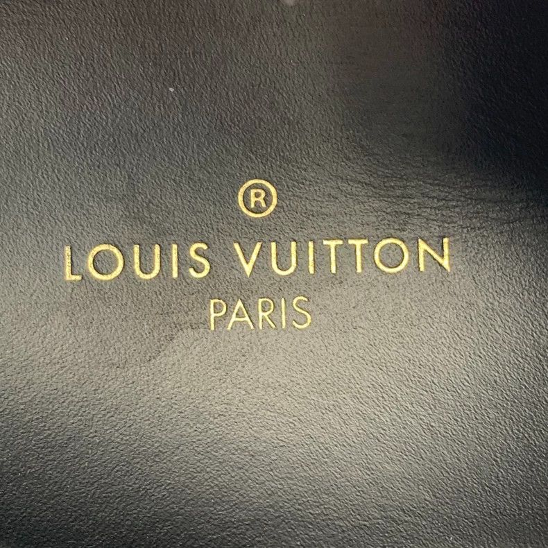 Louis Vuitton Louis Vuitton Black Leather Sneakers - dmc Size US 8.5 / EU 41-42 - 7 Thumbnail