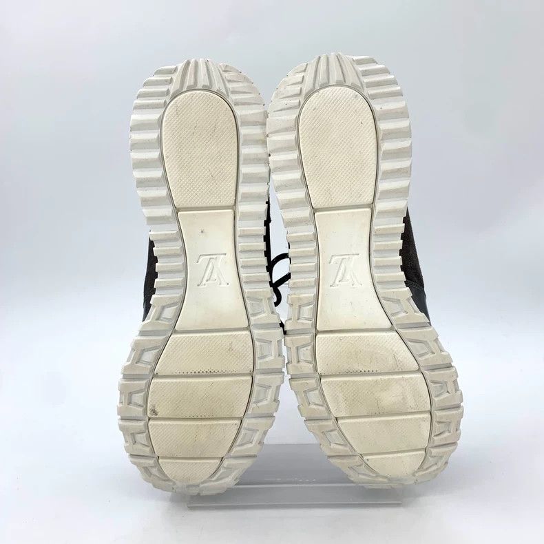 Louis Vuitton Louis Vuitton Black Leather Sneakers - dmc Size US 8.5 / EU 41-42 - 5 Thumbnail