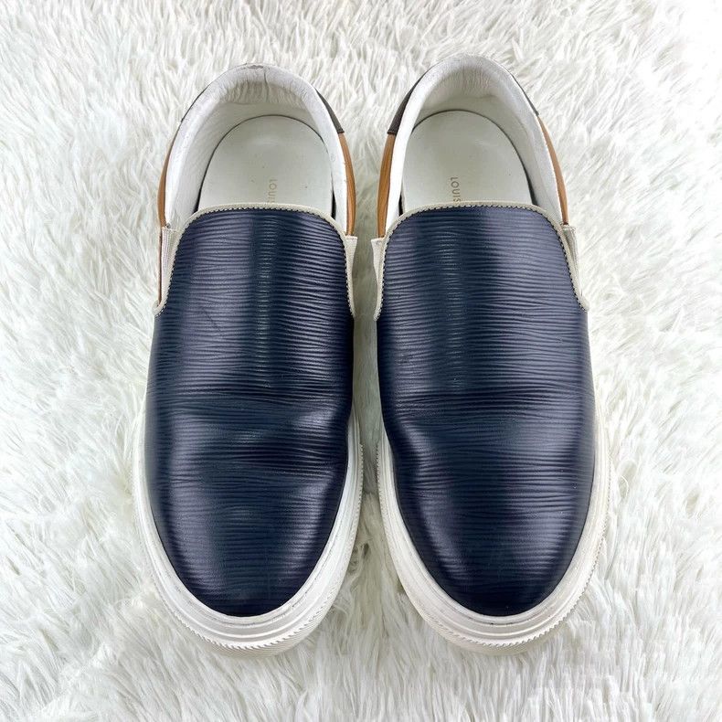 Louis Vuitton Louis Vuitton Colorblock Slip-On Sneakers - dmc Size US 9.5 / EU 42-43 - 2 Thumbnail