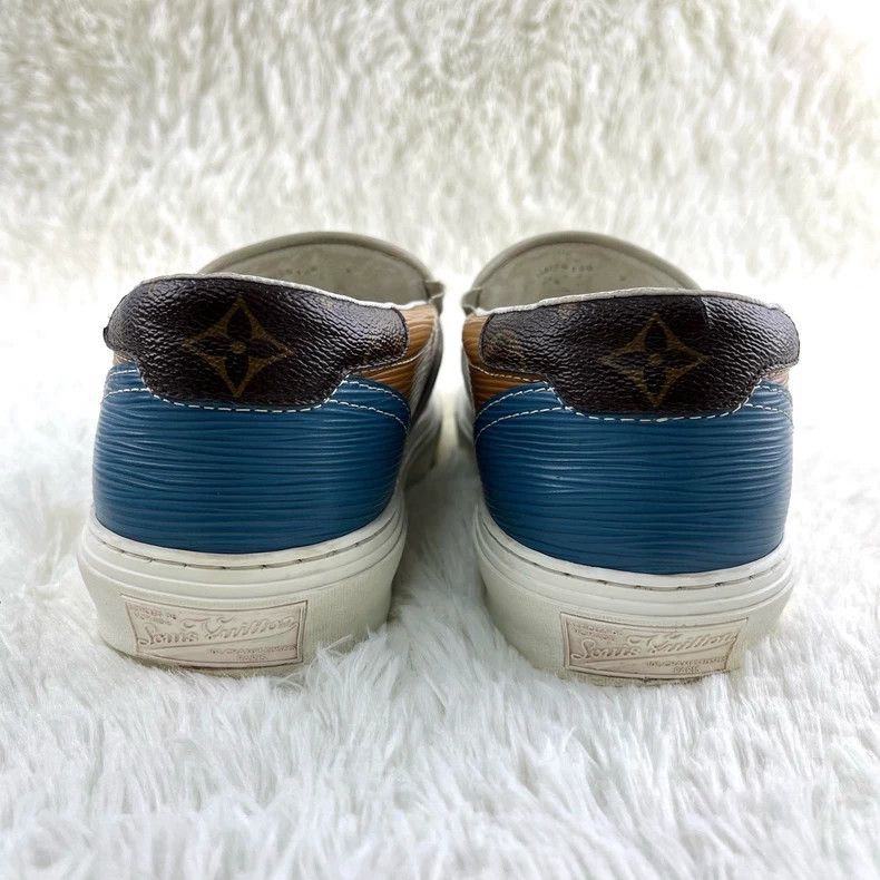 Louis Vuitton Louis Vuitton Colorblock Slip-On Sneakers - dmc Size US 9.5 / EU 42-43 - 3 Thumbnail