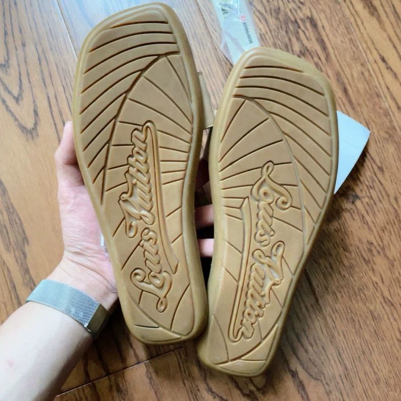 Louis Vuitton Louis Vuitton Denim Slide Sandals - dmc Size US 6 / EU 39 - 5 Thumbnail