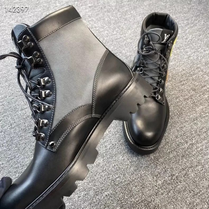 Louis Vuitton LV Limited Edition Badge Leather Boots - dmc Size US 9.5 / EU 42-43 - 9 Thumbnail