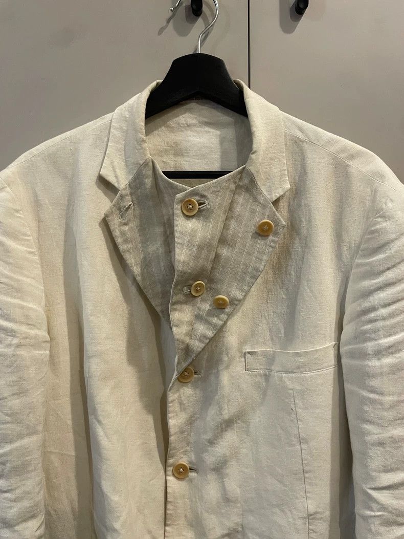 Yohji Yamamoto Yohji Yamamoto 2007ss Double Collar Blazer - dmc Size US M / EU 48-50 / 2 - 5 Thumbnail