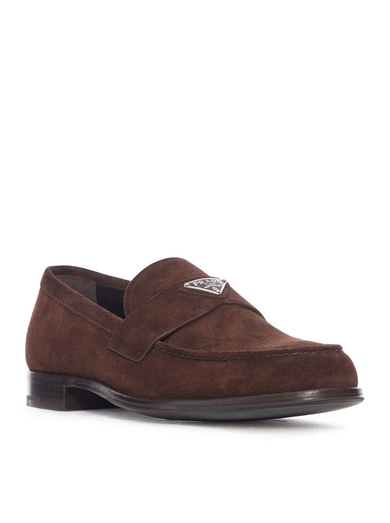 Prada SUEDE LOAFERS Size US 7.5 / EU 40-41 - 2 Thumbnail