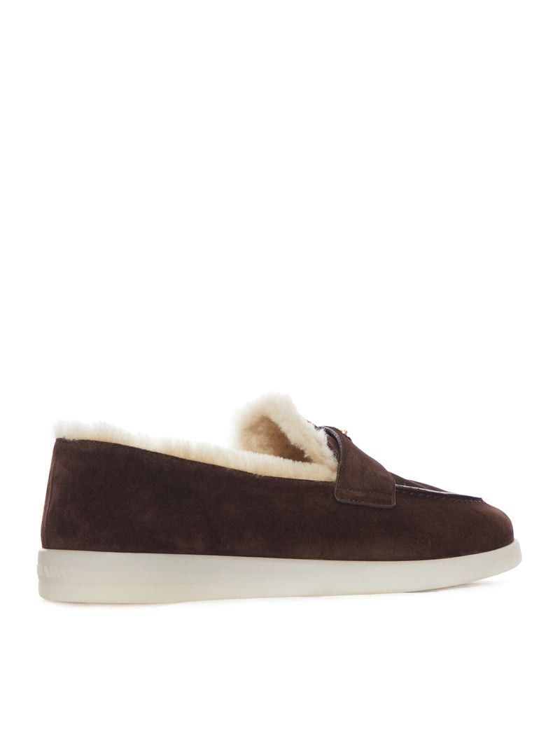 Prada SUEDE LOAFERS Size US 11 / EU 44 - 3 Thumbnail