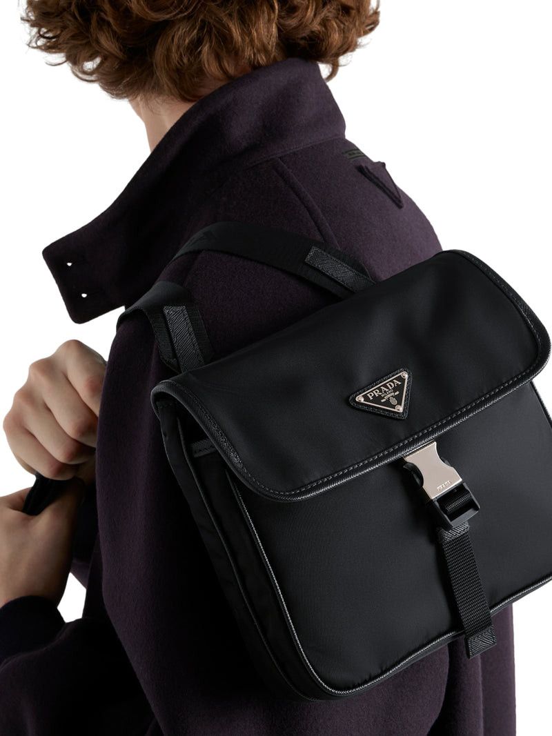 Prada RE-NYLON AND SAFFIANO SHOULDER BAG Size ONE SIZE - 4 Thumbnail