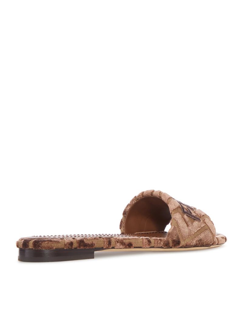 Fendi SUNSHINE SLIDES SANDALS Size US 6.5 / IT 36.5 - 3 Thumbnail