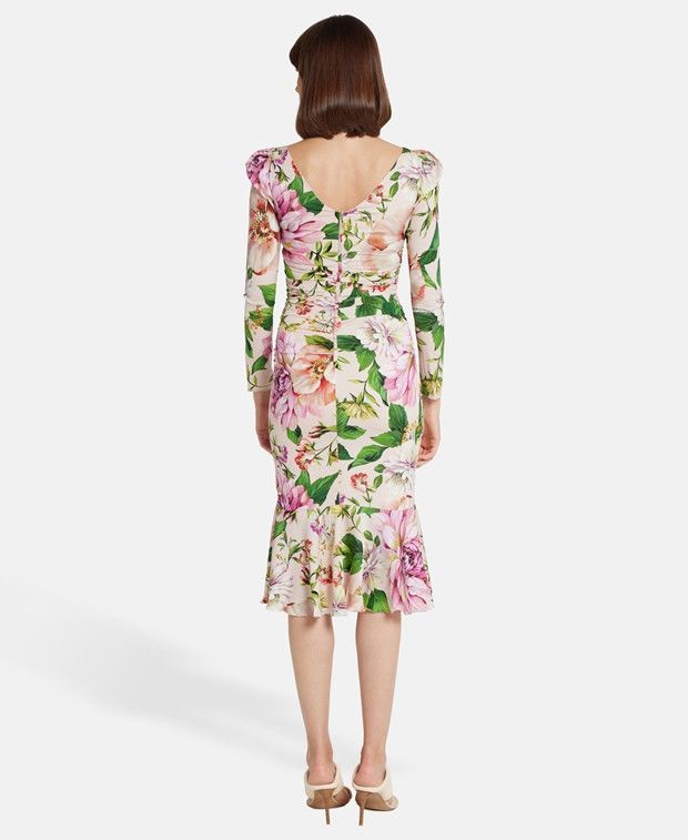 Dolce & Gabbana Midi dress Size XL / US 12-14 / IT 48-50 - 4 Thumbnail