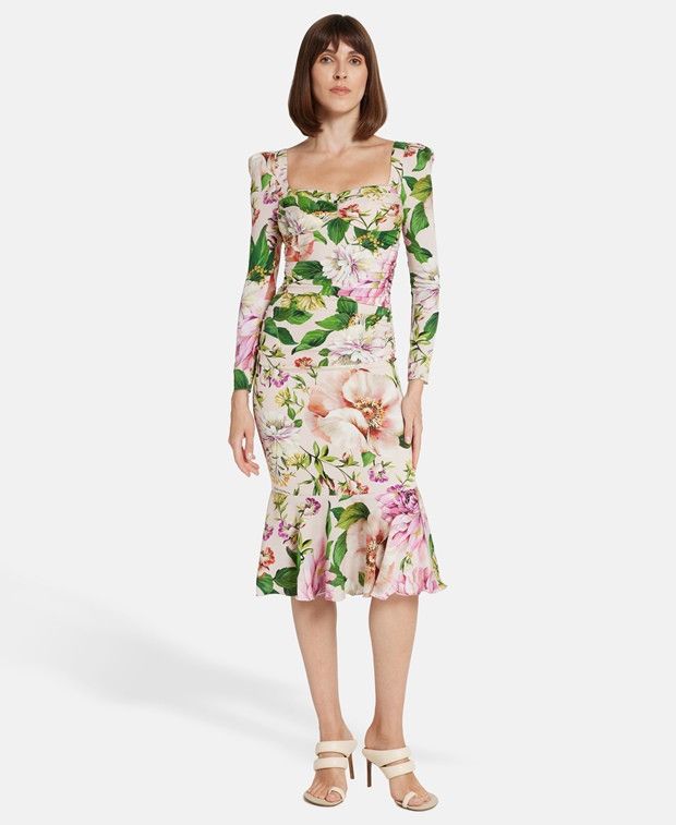 Dolce & Gabbana Midi dress Size XL / US 12-14 / IT 48-50 - 2 Thumbnail
