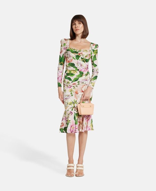 Dolce & Gabbana Midi dress Size XL / US 12-14 / IT 48-50 - 5 Thumbnail