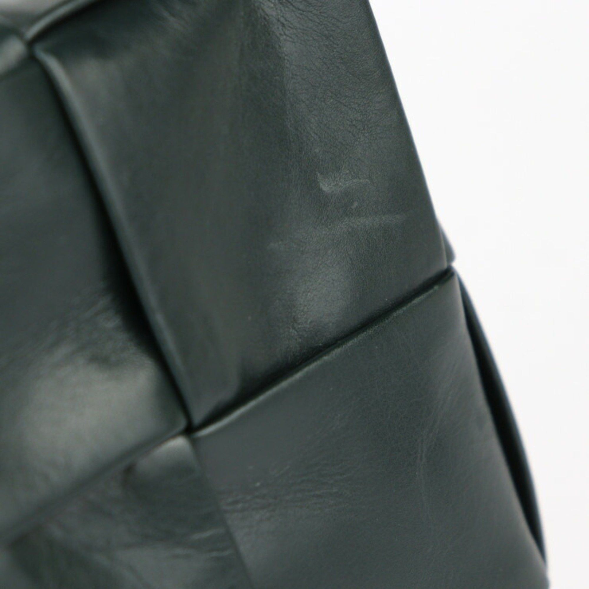 Bottega Veneta BOTTEGA VENETA Intrecciato Waist Bag 709342 VA9A5 Calfskin Leather Dark Green Cassette R2418113007079 Size ONE SIZE - 7 Thumbnail