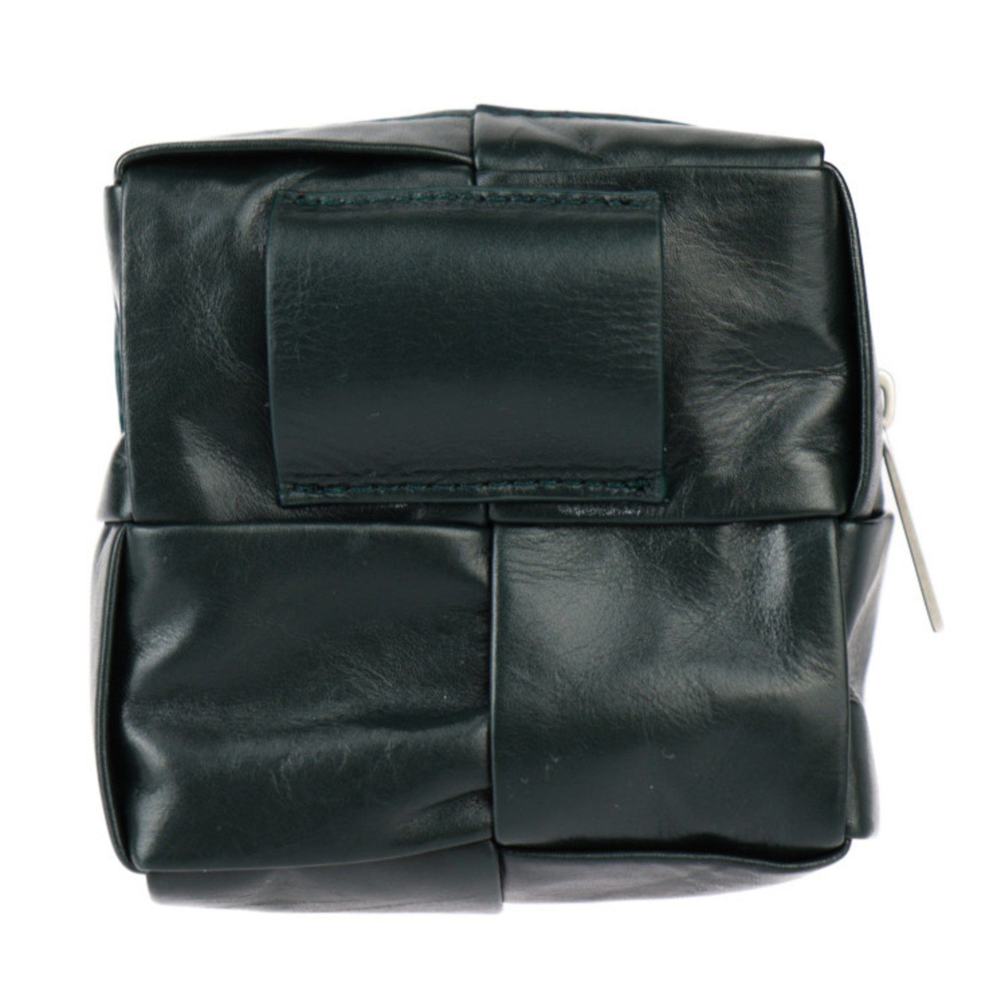 Bottega Veneta BOTTEGA VENETA Intrecciato Waist Bag 709342 VA9A5 Calfskin Leather Dark Green Cassette R2418113007079 Size ONE SIZE - 5 Thumbnail